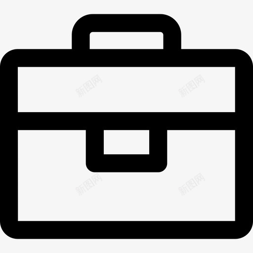 手提箱管理11直线型图标svg_新图网 https://ixintu.com 手提箱 直线型 管理11