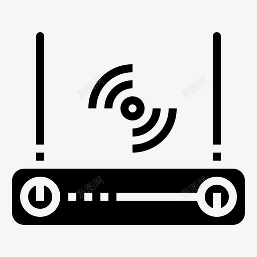 路由器调制解调器wifi路由器图标svg_新图网 https://ixintu.com wifi信号 wifi路由器 家用电器 无线互联网 无线连接 调制解调器 路由器