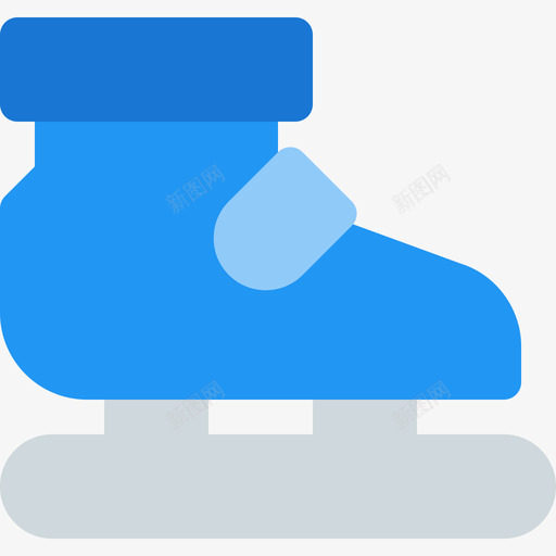 溜冰鞋运动型26平底鞋图标svg_新图网 https://ixintu.com 平底鞋 溜冰鞋 运动型26