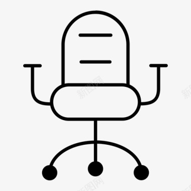 扶手椅座位图标图标