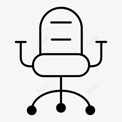 扶手椅座位图标svg_新图网 https://ixintu.com 座位 扶手椅