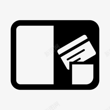 结账账单信用卡图标图标