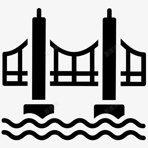 悉尼港桥天桥图标svg_新图网 https://ixintu.com 世界著名的桥梁字形图标 天桥 悉尼天桥 悉尼港 桥 澳大利亚桥