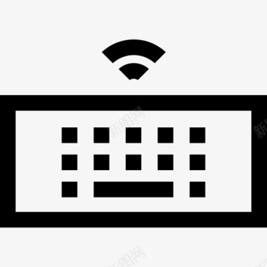 键盘物联网18线性图标图标