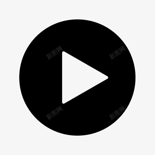 播放-背景svg_新图网 https://ixintu.com 播放-背景