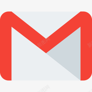 Gmail徽标502扁平图标图标