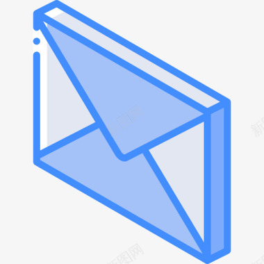 电子邮件必需品16蓝色图标图标