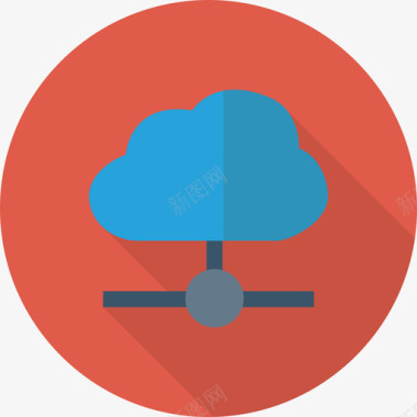 云网络和通信2循环图标图标