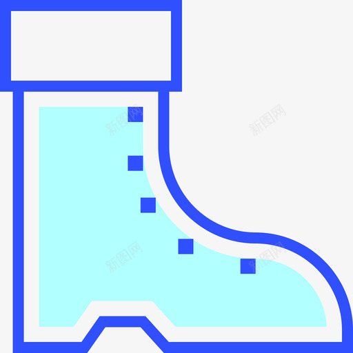 靴子冬季29线性颜色图标svg_新图网 https://ixintu.com 冬季29 线性颜色 靴子