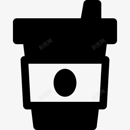 咖啡带走12杯加满图标svg_新图网 https://ixintu.com 加满 咖啡 带走12杯