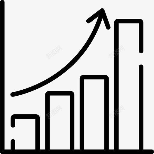 利润信息图表4线性图标svg_新图网 https://ixintu.com 信息图表4 利润 线性