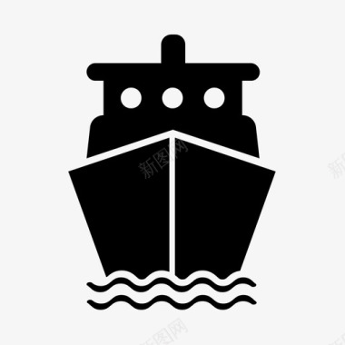 船后勤海事图标图标