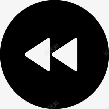 倒带上一个音乐图标图标