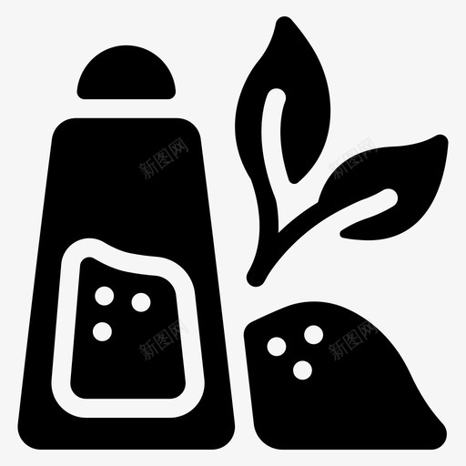 香料烹饪配料图标svg_新图网 https://ixintu.com 烧烤和火锅 烹饪 粉末 调味料 配料 香料