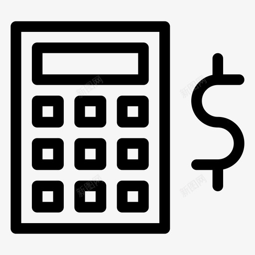会计分析计算器图标svg_新图网 https://ixintu.com 2018年10月5日 会计 分析 报告 经济 计算器