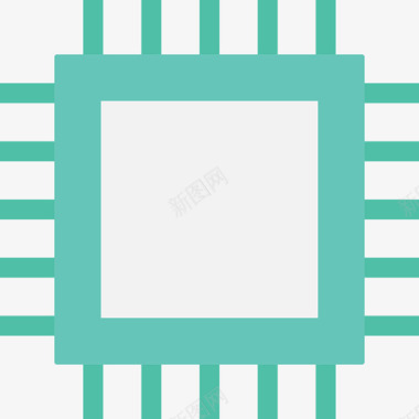 Cpuweb和开发11扁平图标图标