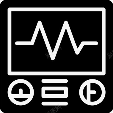 心电图监护仪解剖学医生图标图标