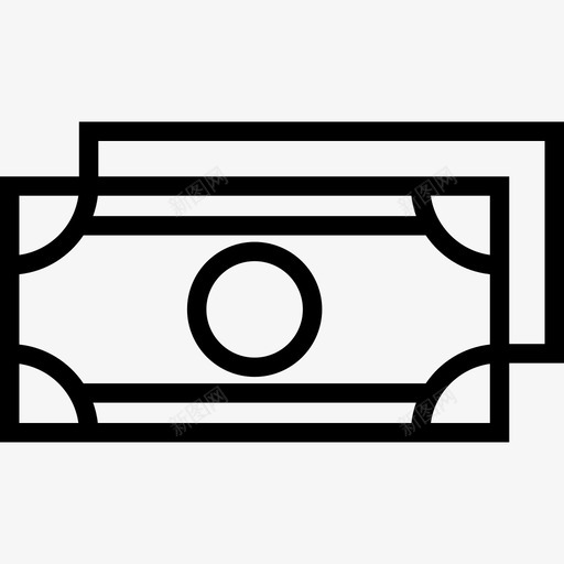 金钱金融37直系图标svg_新图网 https://ixintu.com 直系 金融37 金钱