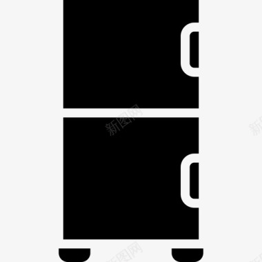冰箱家用电器2填充图标图标