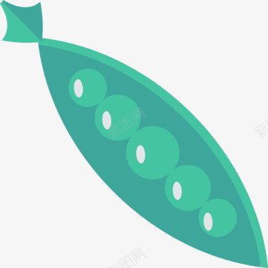 豌豆食物59扁豆图标图标