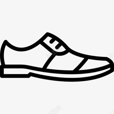 鞋男鞋2直线型图标图标