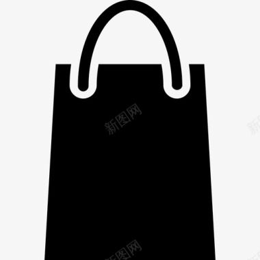 购物袋大减价购物实心图标图标
