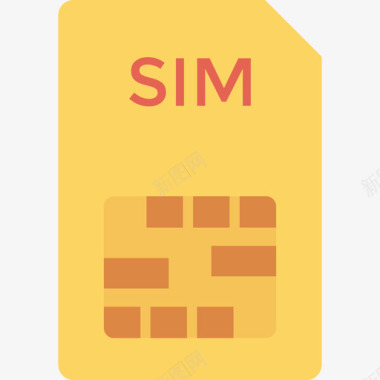 Sim卡移动智能设备平板图标图标