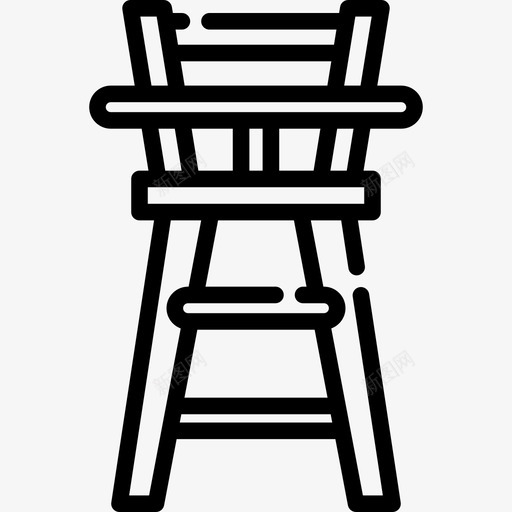 古董复古家具2直线型图标svg_新图网 https://ixintu.com 古董 复古家具2 直线型