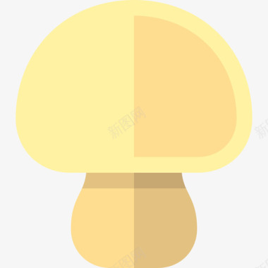 蘑菇秋季11扁平图标图标