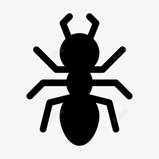 蚂蚁贝蒂虫子图标svg_新图网 https://ixintu.com 2018年6月10日 害虫 昆虫 虫子 蚂蚁 贝蒂