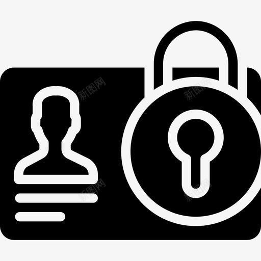身份证数据安全12填写图标svg_新图网 https://ixintu.com 填写 数据安全12 身份证