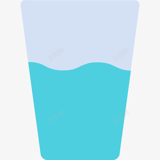玻璃水家居元素6平的图标svg_新图网 https://ixintu.com 家居元素6 平的 玻璃水