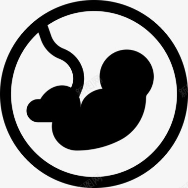 怀孕婴儿35岁饱腹图标图标