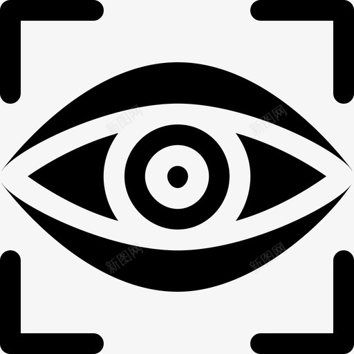 眼睛扫描犯罪调查9已填充图标svg_新图网 https://ixintu.com 已填充 犯罪调查9 眼睛扫描