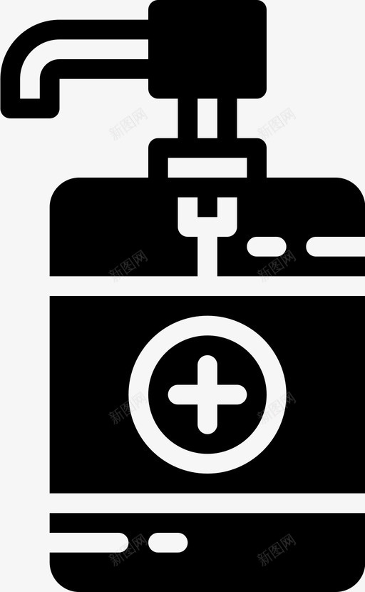 洗手液解剖医生图标svg_新图网 https://ixintu.com Pretycons医用固体 医生 医疗 医院 洗手液 解剖