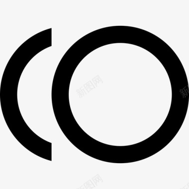 圆形活动单色图标图标