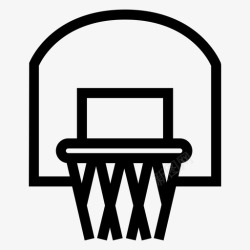 篮板篮球圈篮球篮板篮球图标高清图片