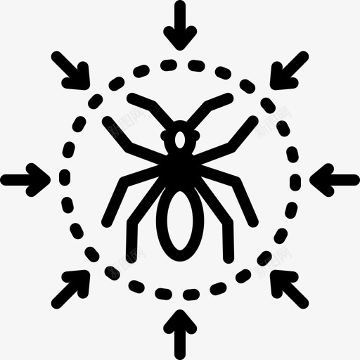 害虫防治昆虫蚊子图标svg_新图网 https://ixintu.com 害虫防治 昆虫 白蚁 蚊子