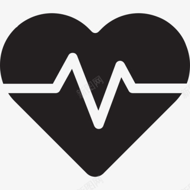 心率医疗70填充图标图标