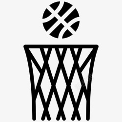篮板篮球圈篮板篮球球门图标高清图片