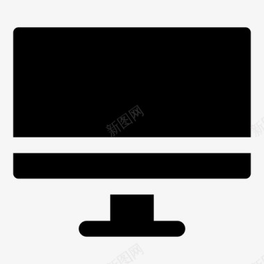 监视器计算机桌面图标图标