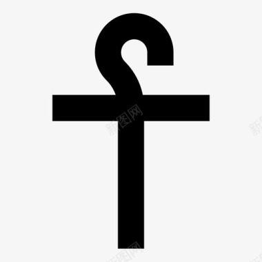 牧羊人十字架基督教骗子图标图标