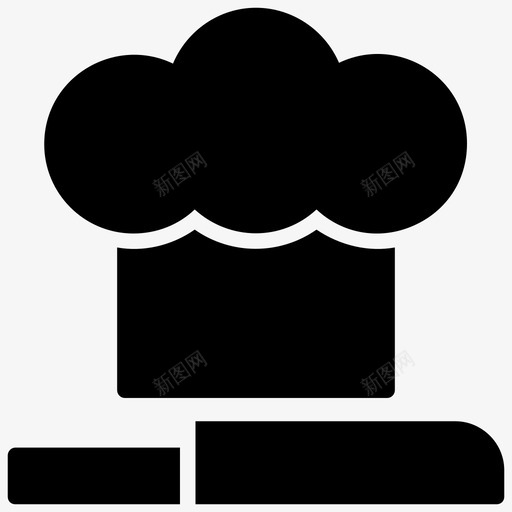 厨师烹饪艺术家酒店厨师图标svg_新图网 https://ixintu.com 厨师 烹饪艺术家 酒店厨师 食物字形矢量图标 餐厅员工