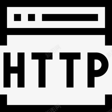 Http编程19线性图标图标