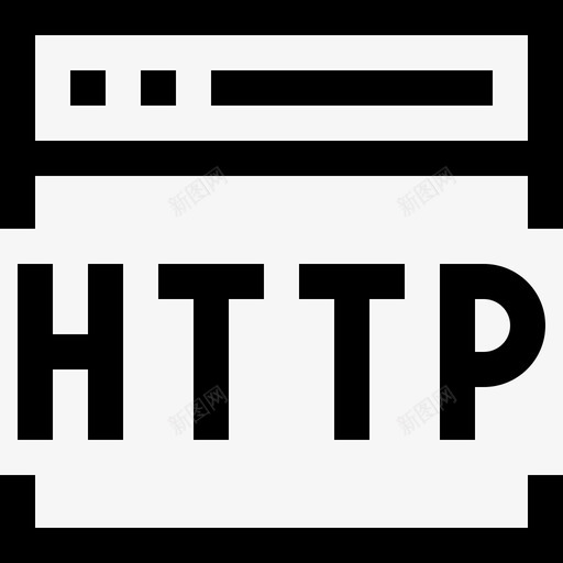 Http编程19线性图标svg_新图网 https://ixintu.com Http 线性 编程19