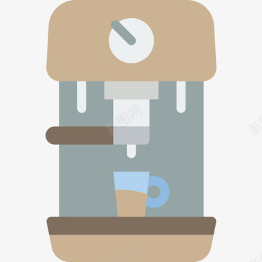 咖啡机家用电器3台平板图标图标
