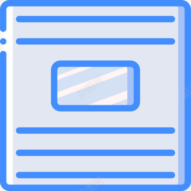 网格桌面出版蓝色图标图标
