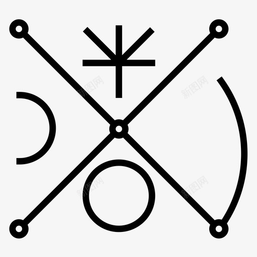维纳斯之印深奥的神秘的图标svg_新图网 https://ixintu.com 深奥的 神秘的 符号 维纳斯之印