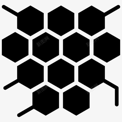 蜂巢蜜蜂蜜蜂蜡图标svg_新图网 https://ixintu.com 蜂巢 蜂房元素雕文图标 蜂蜜滴 蜂蜡 蜜蜂蜜 蜜蜡