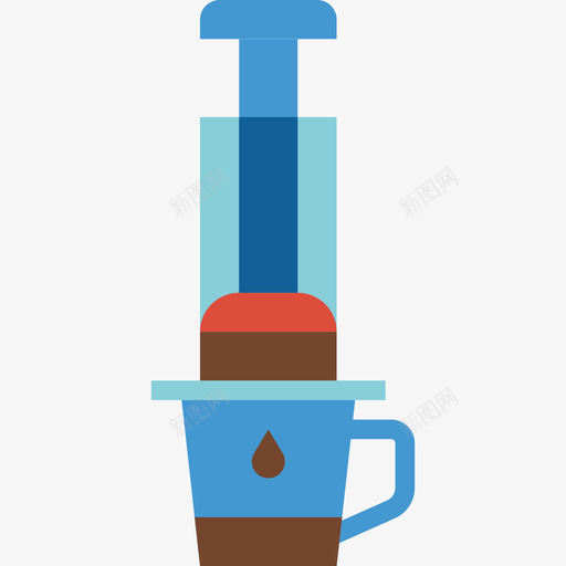 Aeropress咖啡厅42号公寓图标svg_新图网 https://ixintu.com Aeropress 公寓 咖啡厅42号